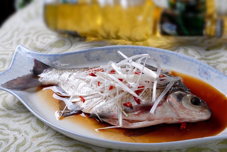 Steamed Cod with Vegetables